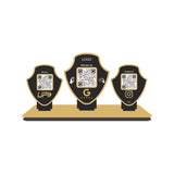 Smart NFC 3-in-1 Tabletop Standee for Jewelry Stores | 12 x 5 inch