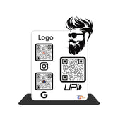 Smart NFC 3-in-1 Tabletop Standee For Salons & Beauty Parlours - Boy