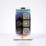 iPhone Mobile Shape Smart NFC 3-in-1 Tabletop Standee | 5 x 10 inch