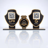 Smart NFC 2-in-1 Tabletop Standee for Jewelry Stores with Ring